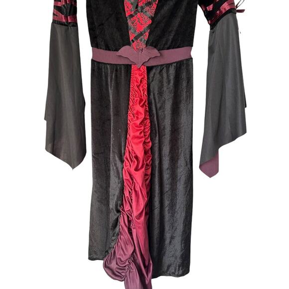 Spooktacular Creations Girls Size M Vampire Halloween Dress Up Costume Party - Picture 3 of 12